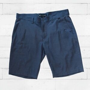 TravisMathew Men’s Performance Shorts Blue Size 34 Golf Casual
